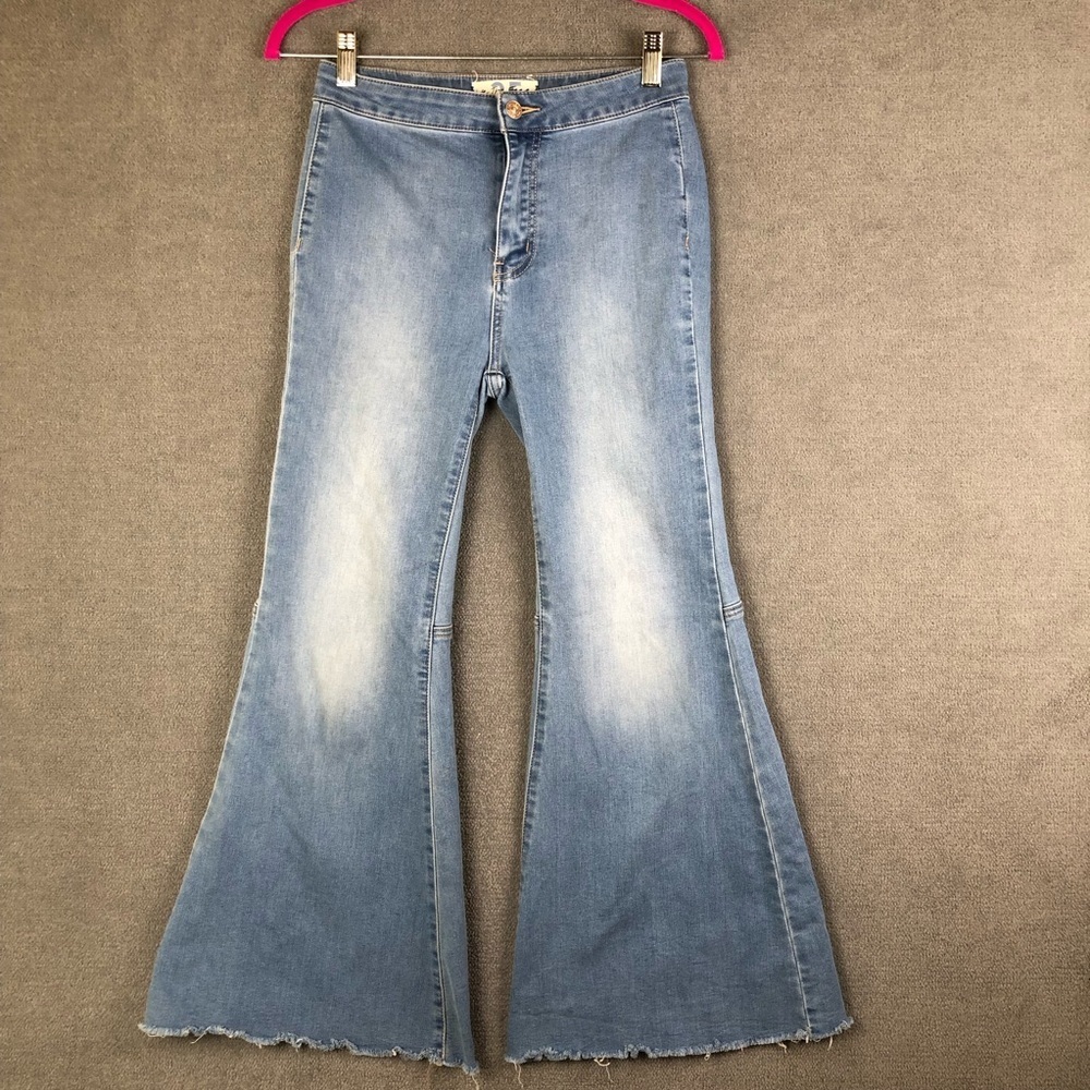 Free People we the free Flare Bell Bottom Jeans size 25